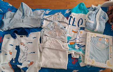 Accappatoi bimbo  0 - 4 anni