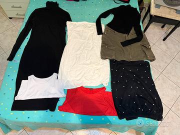 Lotto 7 capi d’abbigliamento