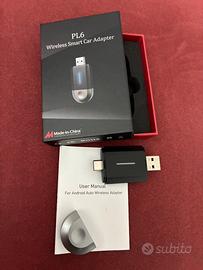 Adattatore Carplay e Android Auto wireless