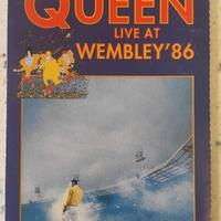 QUEEN MC Musicassetta Live at Wembley 86 Originale