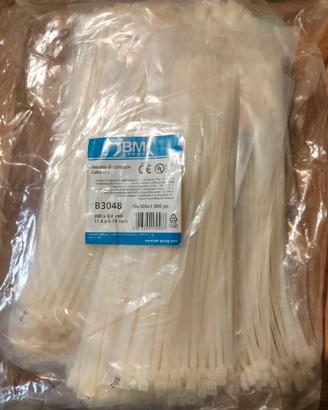 Fascette da cablaggio elettricista, plastica B3048