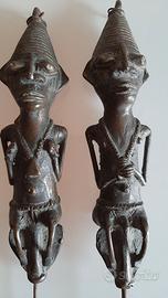 BRONZI AFRICANI OGBONI NIGERIA RITUALI YORUBA