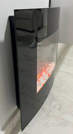 Caminetto elettrico ad aria calda da parete