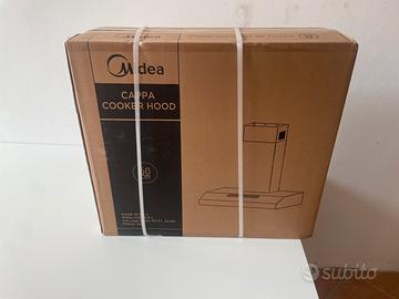 Cappa midea mcb602 60cm inox nuova SIGILLATA