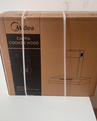 Cappa midea mcb602 60cm inox nuova SIGILLATA