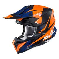 Casco cross HJC i50 TONA MC7SF Arancio Nero