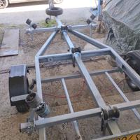 Carrello rimorchio  600kili pross. revisione 02/28
