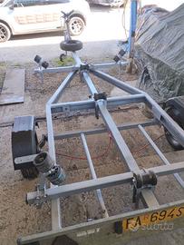 Carrello rimorchio  600kili pross. revisione 02/28
