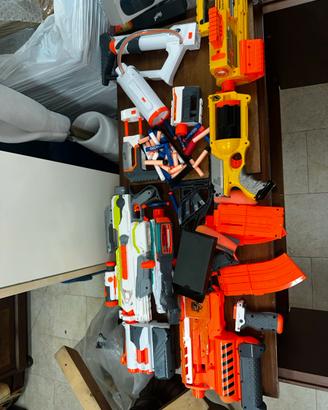 Lotto Nerf Modulus + caricatori e accessori