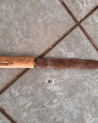 Raspa Antica da Falegname Vintage