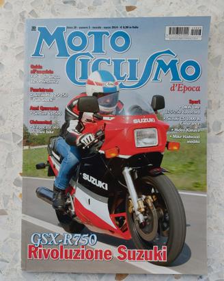Motociclismo D'Epoca Suzuki GSX 750R Piaggio Vespa