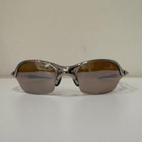 Oakley Romeo 2 silver polished titanium iridium