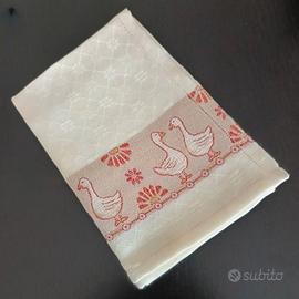 Coppia strofinacci della tessitura Carnica, nuovi