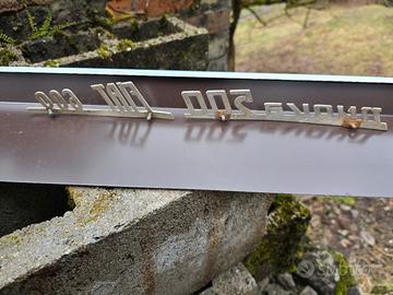 scritte originali nuova 500 e fiat 600 del 1960