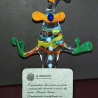 Clown in vetro di Murano - La Murrina