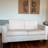 Divani artigianali 2 e 3 posti damascato beige