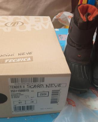 scarponcini bimbo invernali/neve 