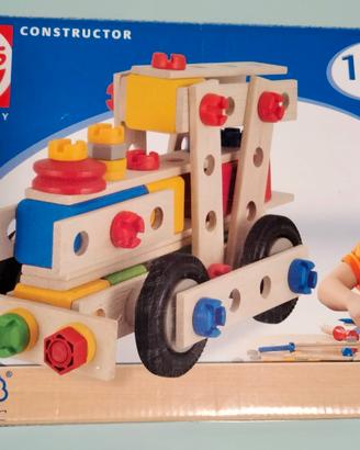 Gioco costruzioni di legno