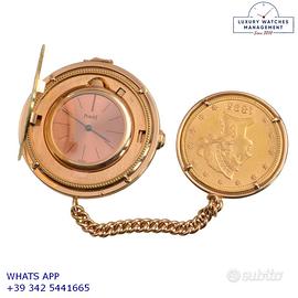 PIAGET Coin watch 20 dollars U.S.A. gold 18KT 1980