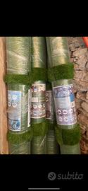 4 rotoli Erba sintetica niovi
