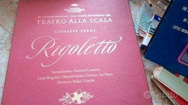 Cofanetto 3 vinili da collezione Rigoletto Scala 