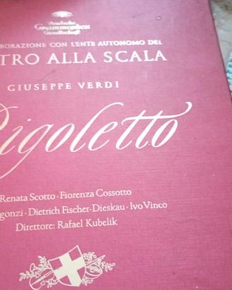 Cofanetto 3 vinili da collezione Rigoletto Scala 