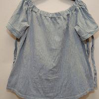 🩵 T-shirt donna spalline a righe tg. S/M 🩵