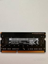 Memoria ram sodimm 204pi 2x4gb(8gb)