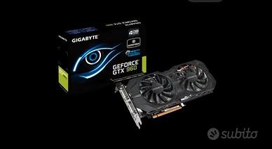 GeForce GTX 960 NVIDIA GPU 4GB