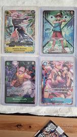 Lotto One Piace Card Game - Luffy, Boa Hancock, ec
