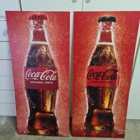 pannelli vintage della coca cola