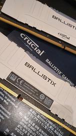 Crucial Ballistix RGB Whit 16GB (2x8) 3600MHz CL16