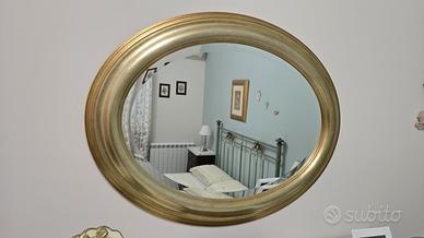 Specchiera classica oro