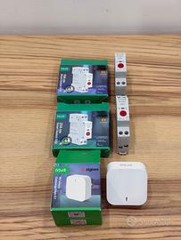 Kit NOUS Zigbee – Smart Switch DIN 16A/25A + GW E1