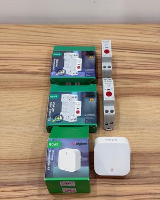 Kit NOUS Zigbee – Smart Switch DIN 16A/25A + GW E1