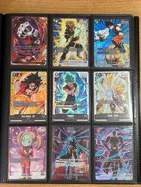 Lotto carte SR/SR alt/SCR/L/SPR/SLR  dragonball FW