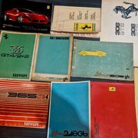 Ferrari Manuali uso Manutenzioni Originali