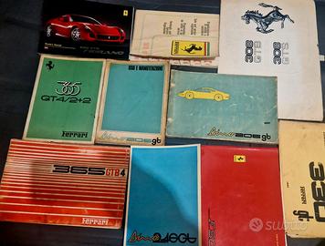 Ferrari Manuali uso Manutenzioni Originali