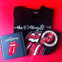 Set "Rolling Stones" T-Shirt XL + Diario + Spilla