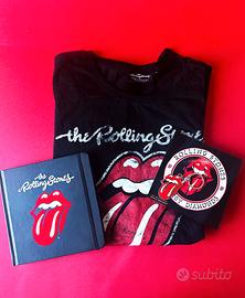 Set "Rolling Stones" T-Shirt XL + Diario + Spilla