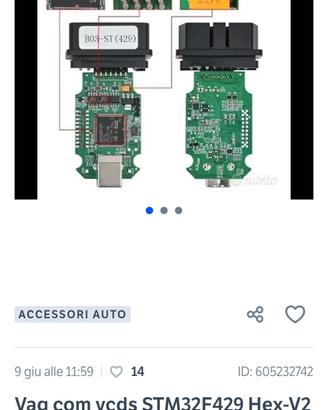 Vcds vag com Atmega 162 Hex-V2 italiano e ing