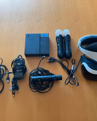 Playstation VR + Playstation camera + move