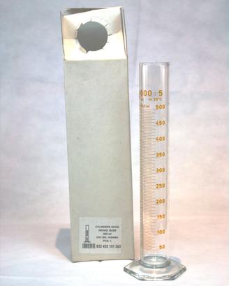 Cilindro graduato SIMAX 500±5ml – Classe B –