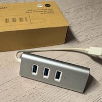 Hub USB-C USB 3 porte Aukey