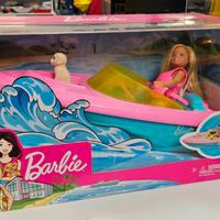 Barbie Mattel con Bambola Bionda, Motoscafo