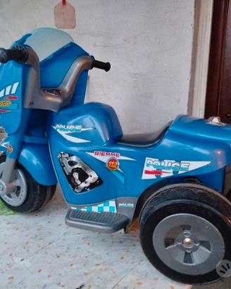 moto polizia bimbi