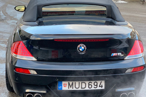 Bmw m6 cabrio smg