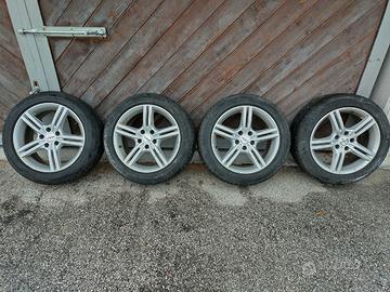 Cerchi mak 17 pollici con gomme invernali 