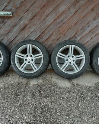 Cerchi mak 17 pollici con gomme invernali 
