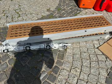 Passerella barca Osculati carabottino teak 300 cm